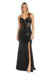 Prom Dresses Prom Long Formal Fitted Evening Dress Black