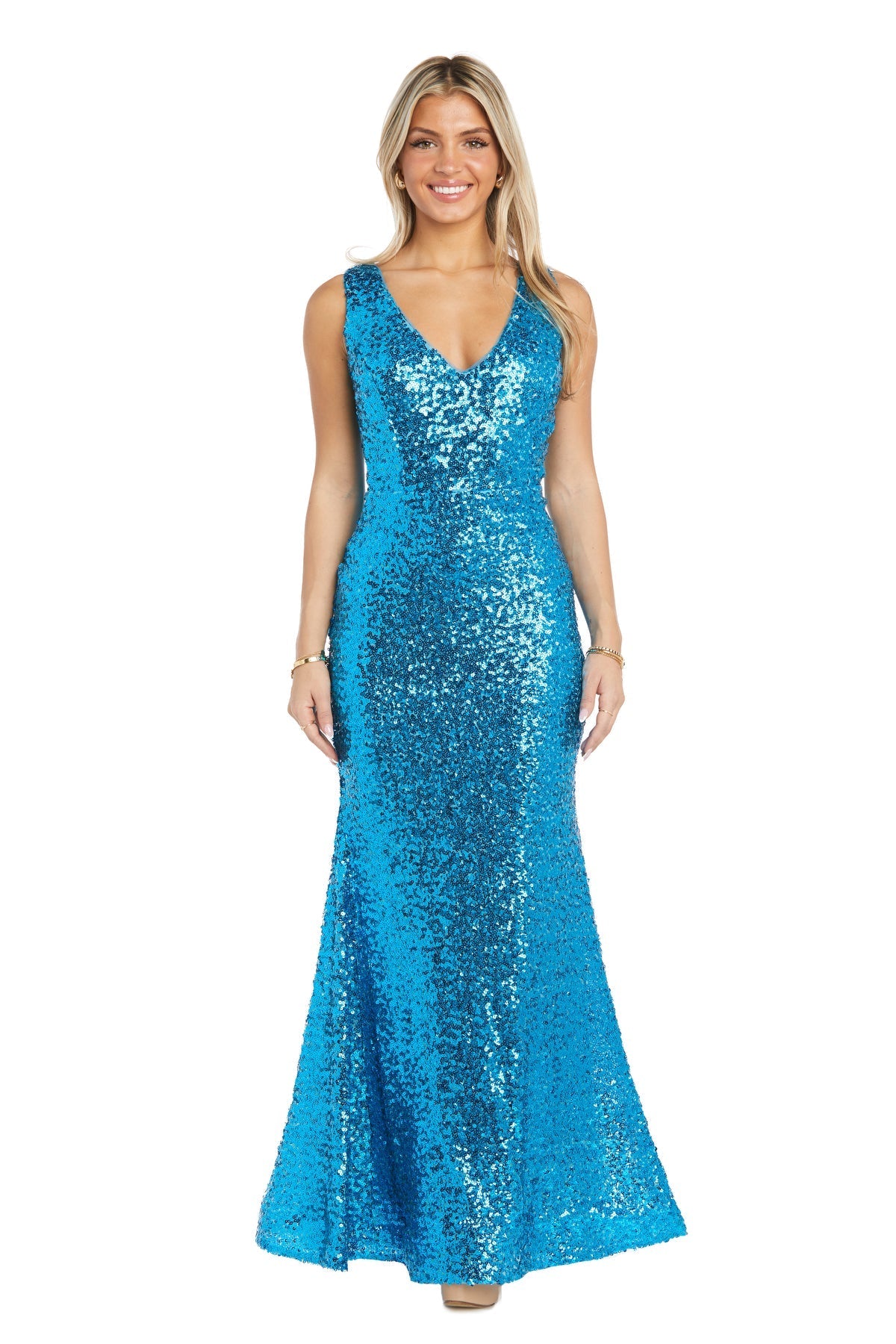 Formal Dresses Long Sequin Evening Gown Formal Dress Teal