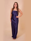 Prom Dresses Long Formal Cowl Prom Dres Navy