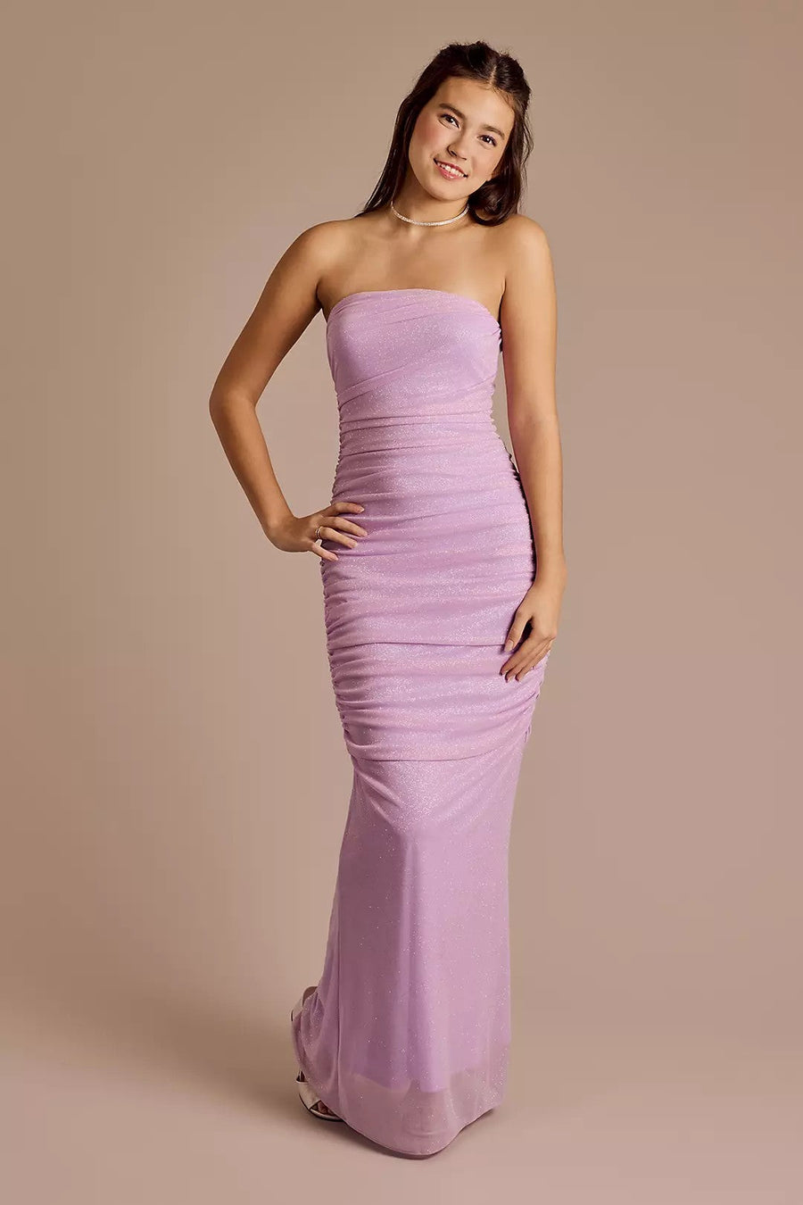 Prom Dresses Prom Long Glitter Formal Dress Lilac