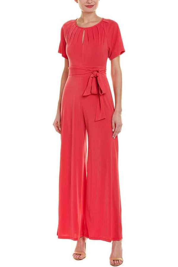 Jumpsuit Long Formal Keyhole Jumpsuit Peony