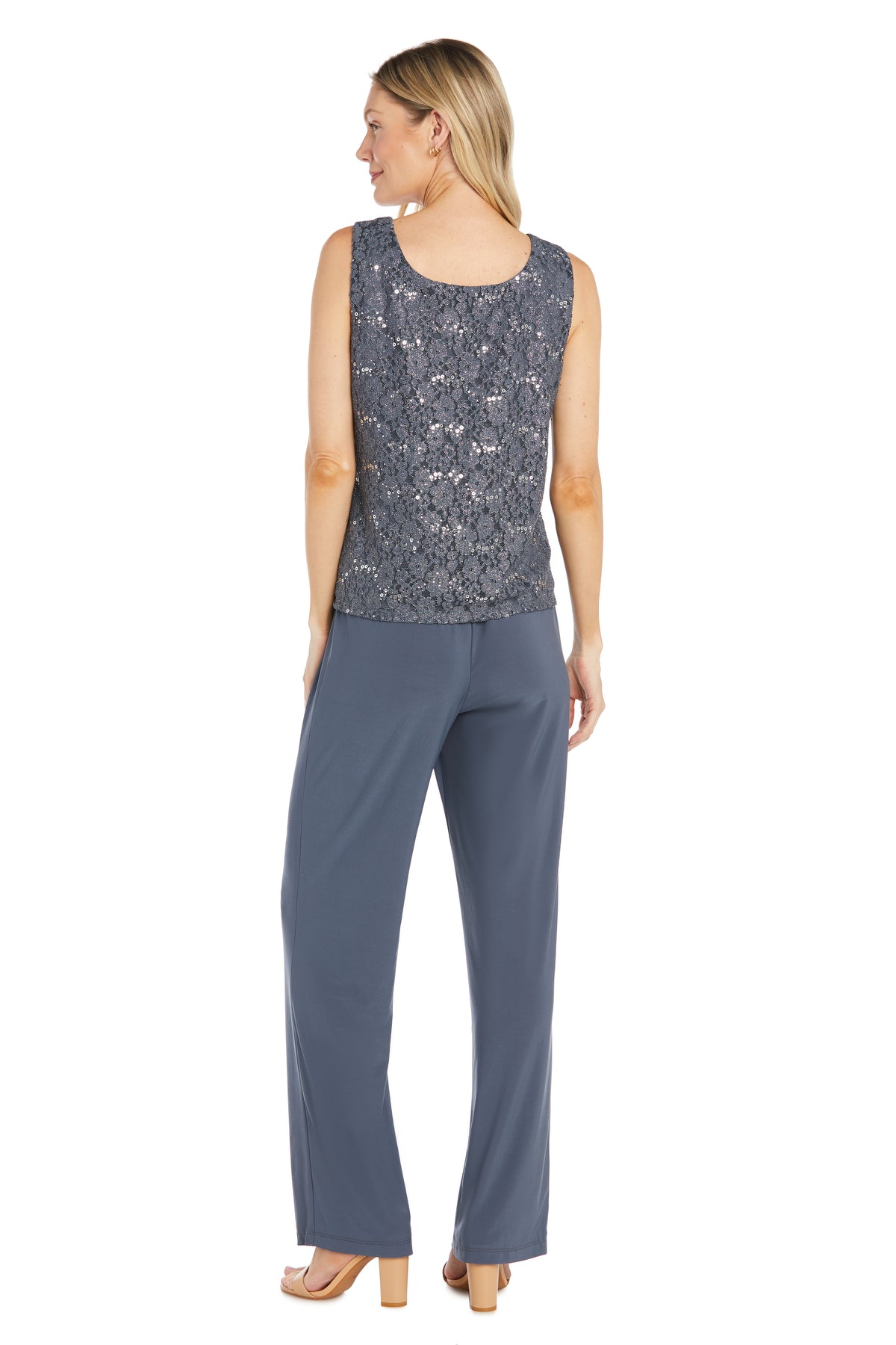 Pant Suit Long Formal Petite Lace Pant Suit Coal