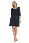 Mother of the Bride Dresses Short Mother of the Bride Pearl Detail Jacket Dress Navy