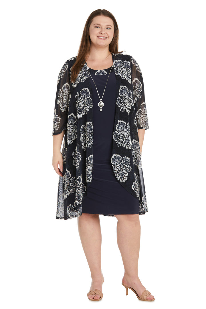 Plus Size Dresses Mother of the Bride Short Plus Size Jacket Dress Charcoal