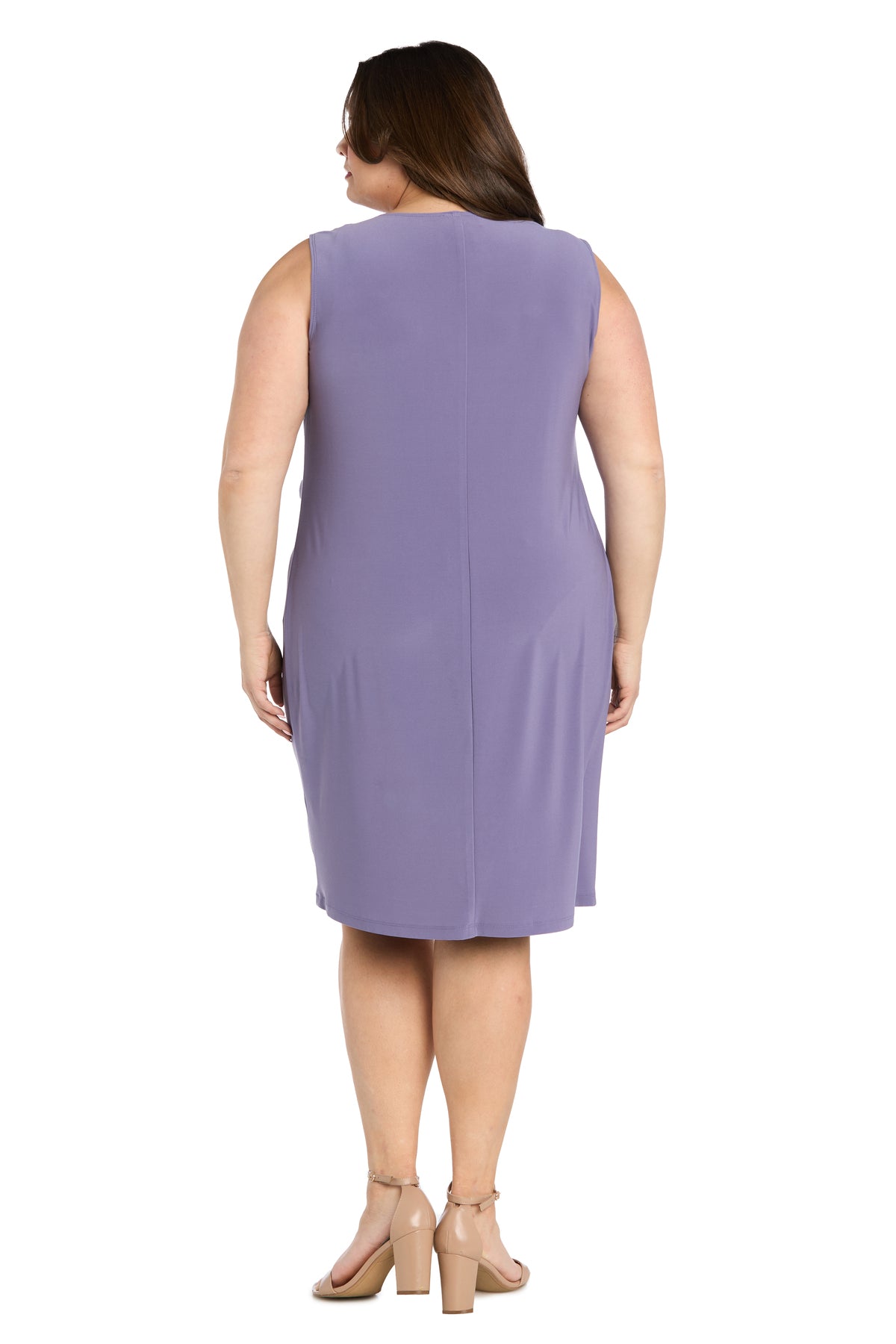 Plus Size Dresses Short Plus Size Jacket Dress Lavender
