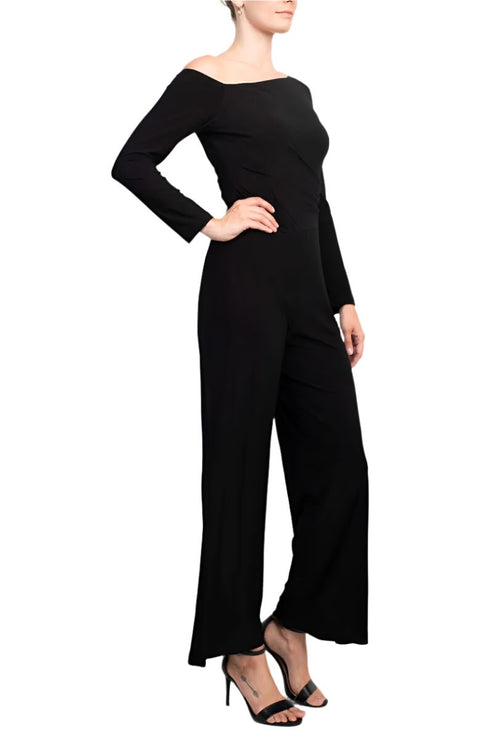 Jumpsuit Long Sleeve Jumpsuit Formal Black