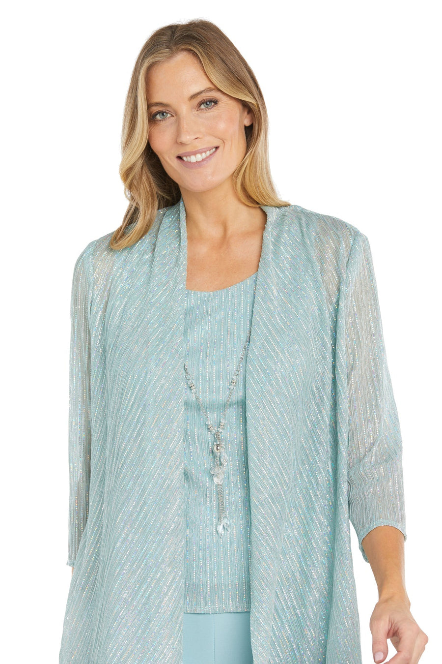 Pant Suit Long Formal Sequim Petite Jacket Pant Suit Seafoam