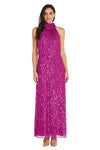 Formal Dresses Long Formal Halter Fringe Sequin Dress Fuchsia