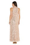 Formal Dresses Long Formal Halter Fringe Sequin Dress Gold