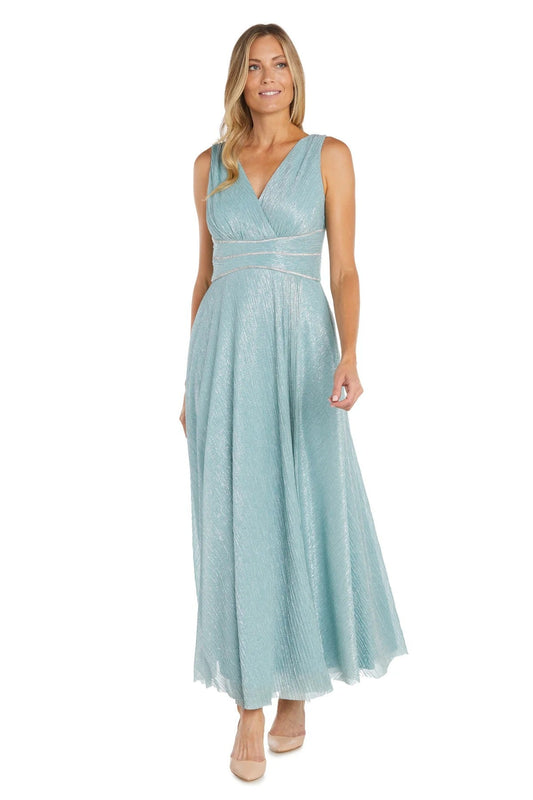 Formal Dresses Long Formal Pleated Evening Dress Seafoam