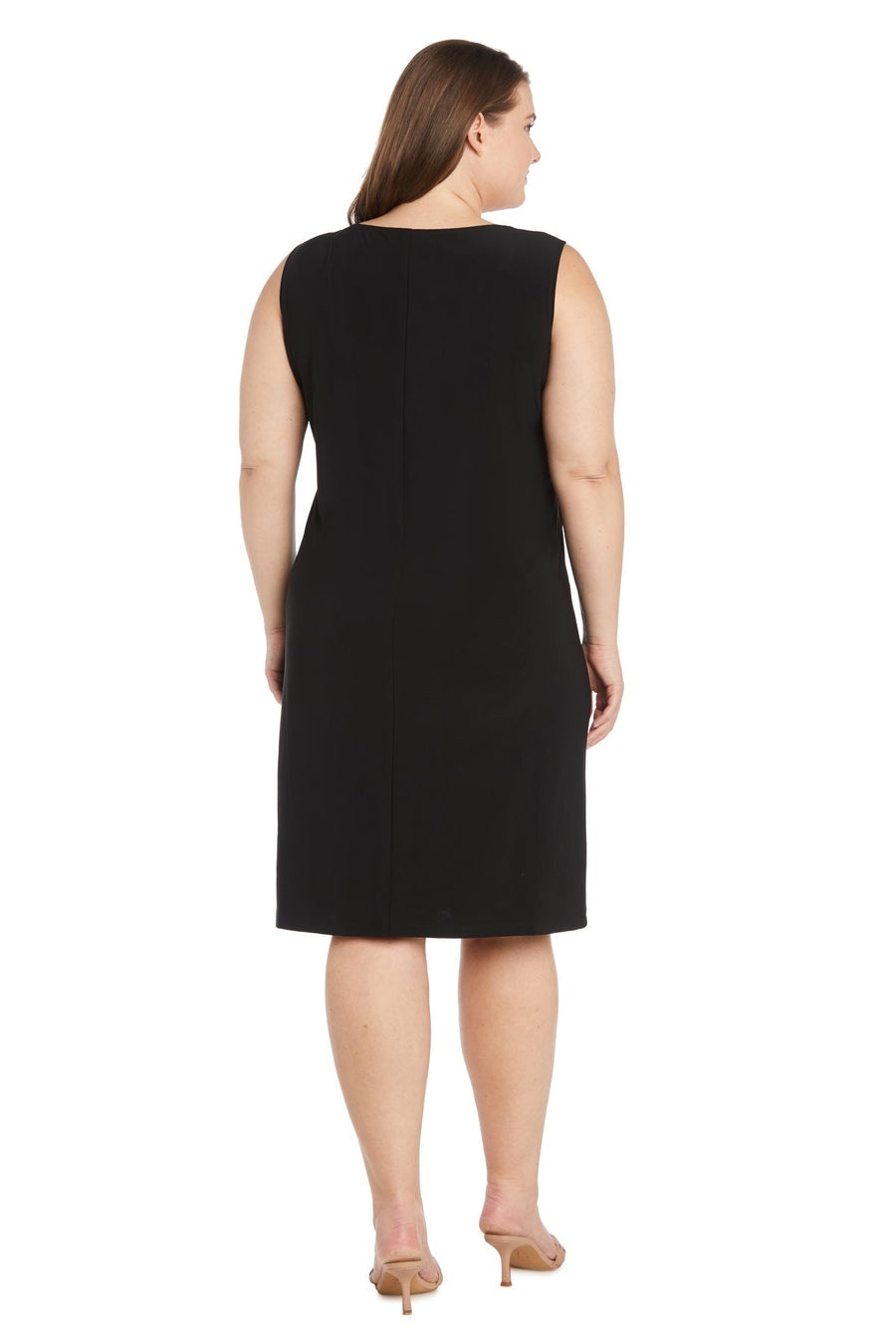 Mother of the Bride Dresses Short Mother of the Bride Dress Metallic Jacket Dress Navy/Silver