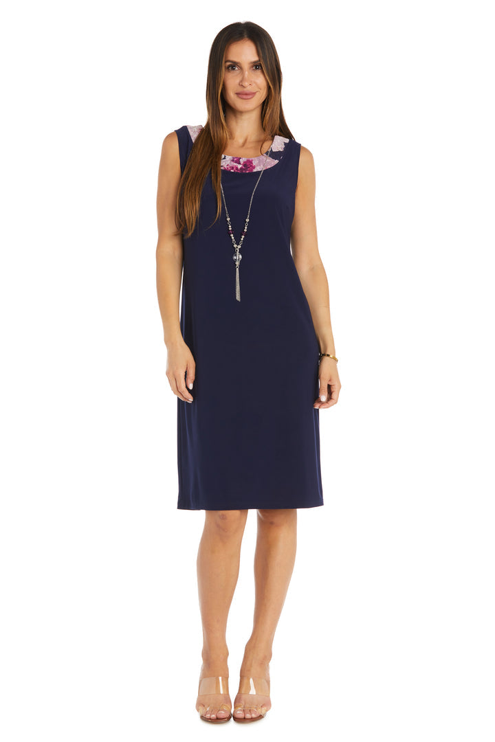 Mother of the Bride Dresses Short Mother of the Bride Knee Length Dress Navy/Mauve