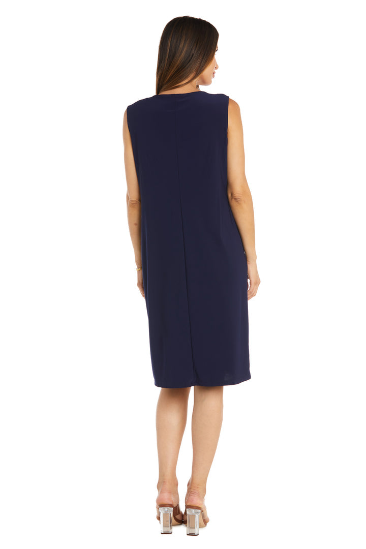 Mother of the Bride Dresses Short Mother of the Bride Knee Length Dress Navy/Mauve