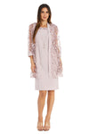 Cocktail Dresses Mother of the Bride Short Petite Jacket Dress Mauve