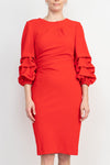 Cocktail Dresses Fitted Short Cocktail Dress Red