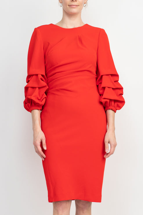 Cocktail Dresses Fitted Short Cocktail Dress Red