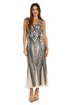 Formal Dresses Long Formal Sequin Evening Dress Champagne/Black