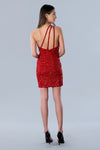 Cocktail Dresses Homecoming Short Fitted Cocktail Dress Red