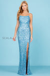 Prom Dresses Long Formal Slit Prom Sequin Dress Dolphin