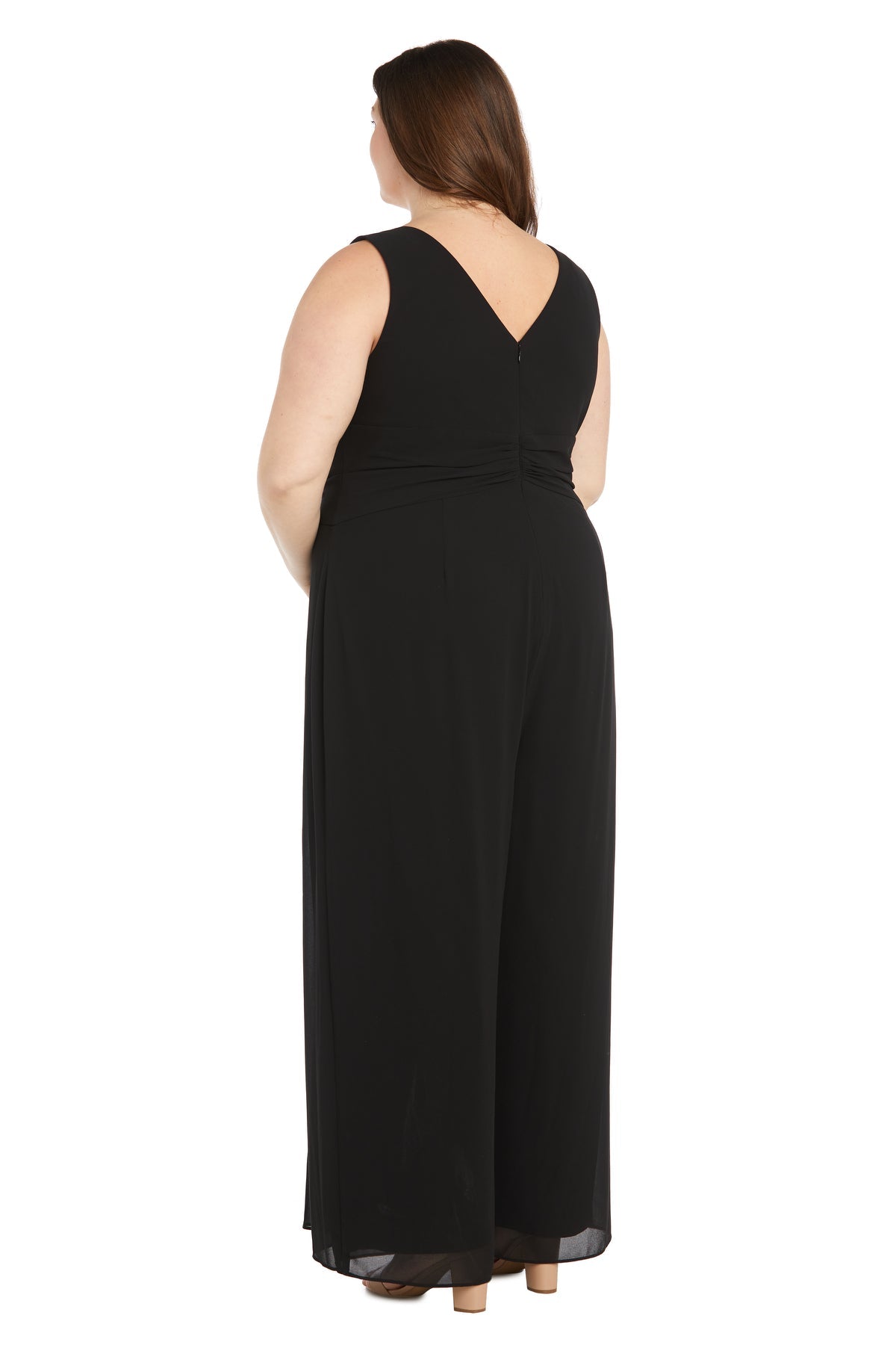 Jumpsuit Long Formal Sleeveless Pant Jumpsuit Black