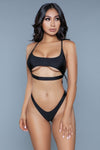 Swimwear 1975 Gianna 2 Piece Swimsuit Black