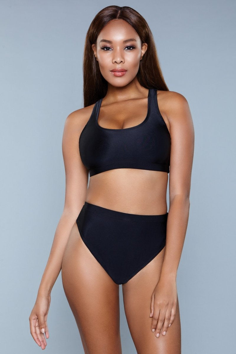 Swimwear 1985 Vera 2 Piece Set Black