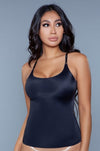 Shapewear 2007 Figure Hugged Top Black