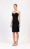 Cocktail Dresses  itted Short Cocktail Mini Dress Black