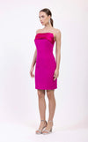 Cocktail Dresses Fitted Short Cocktail Homecoming Dress Fuchsia