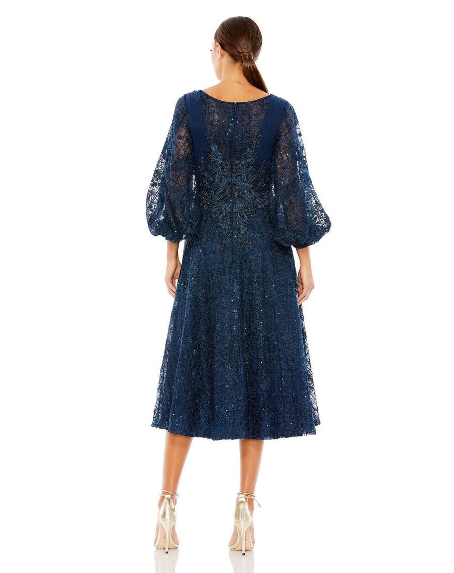 Mother of the Bride Dresses Short A Line Mother of the Bride Midi Dress Midnight