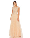 Formal Dresses Long Formal A Line Evening Dress Peach