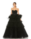 Prom Dresses Prom Long Strapless Ball Gown Black
