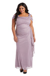 Plus Size Dresses Long Plus Size Formal Evening Dress Mauve