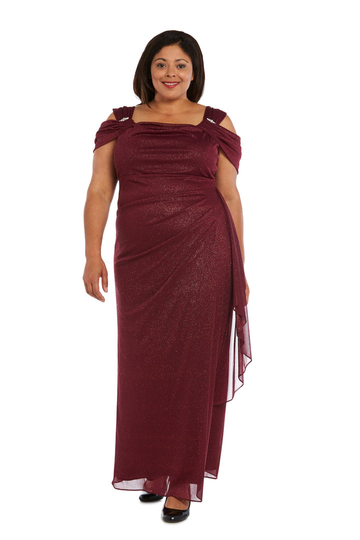 Plus Size Dresses Long Plus Size Formal Evening Dress Merlot