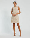 Cocktail Dresses Short A Line Beaded Cocktail Dress Blush