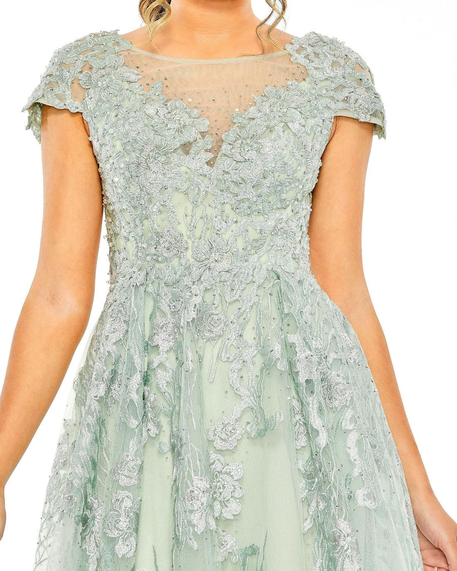 Mother of the Bride Dresses Short Mother of the Bride A Line Midi Dress Sage