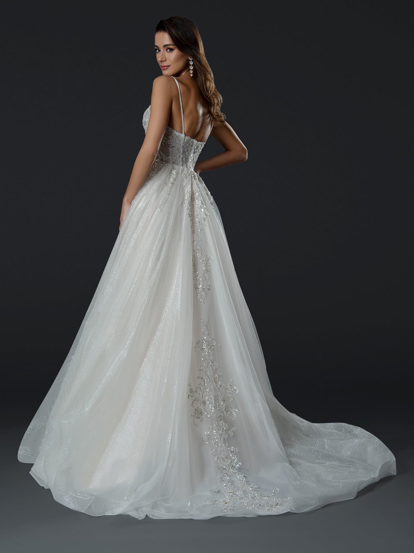 Wedding Dresses  Long Bridal A Line Wedding Dress Off White