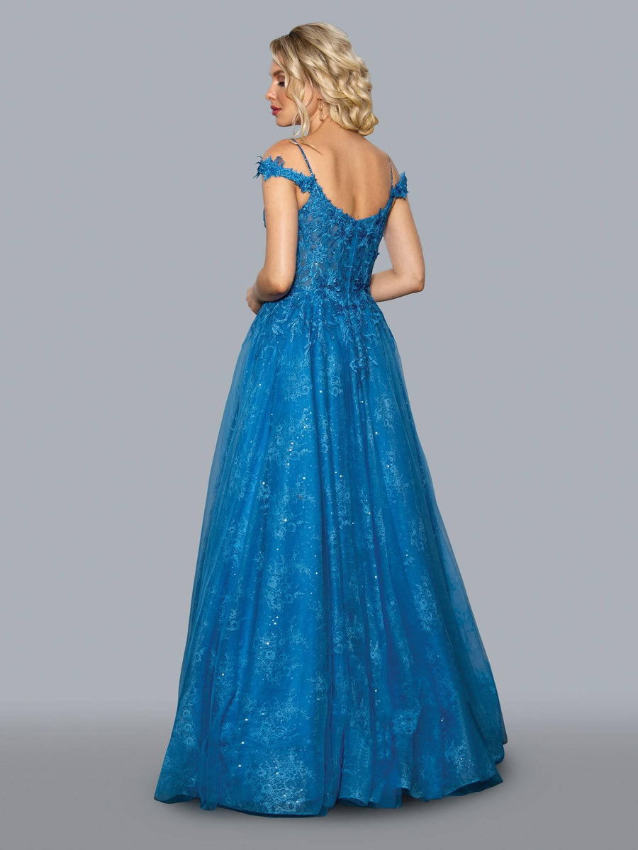 Stella Couture 21038 Off Shoulder Long Prom Dress