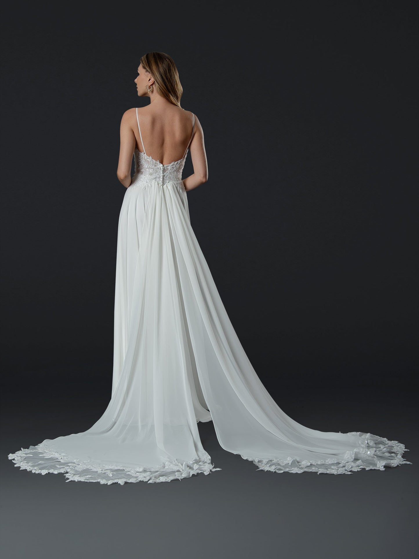 Wedding Dresses Long A Line Wedding Dress Off White