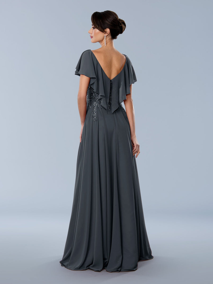 Mother of the Bride Dresses Long Formal Mother of the Bride A Line Dress Charcoal