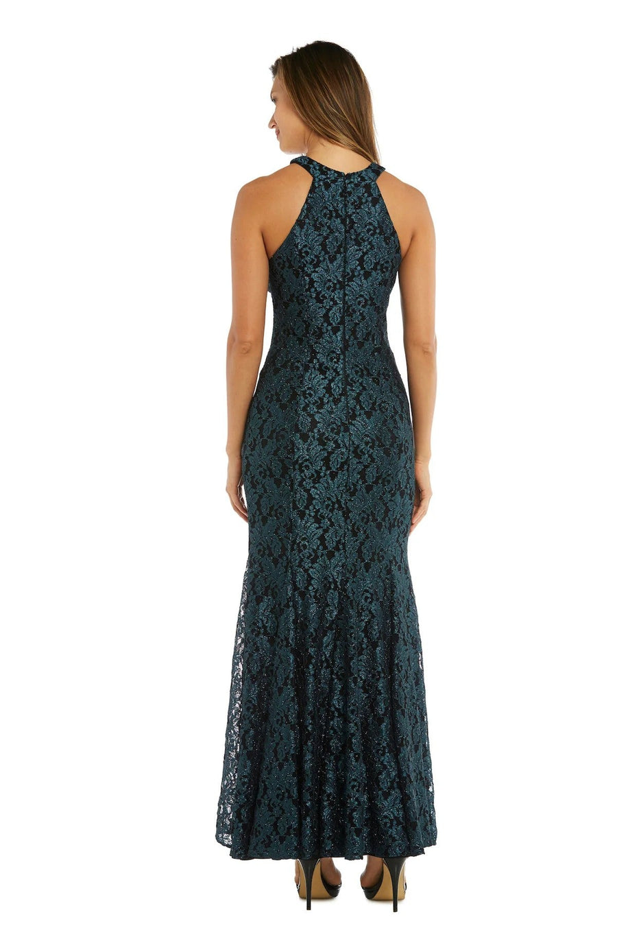 Formal Dresses Long Glitter Formal Evening Petite Dress Spruce