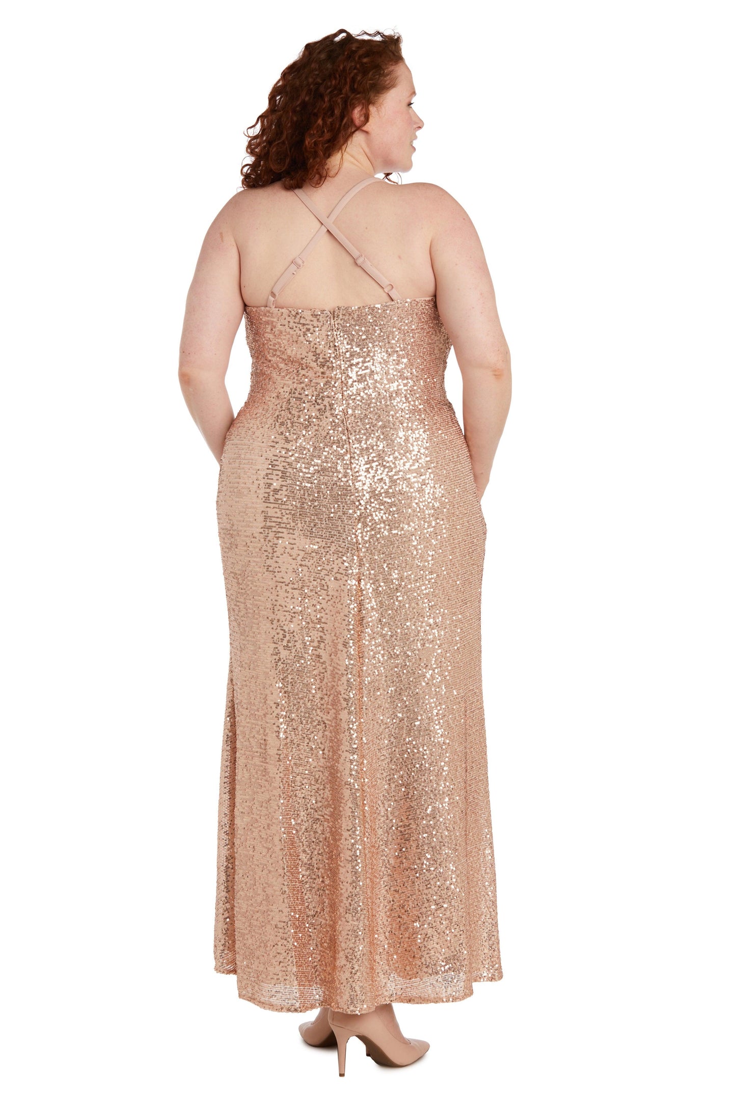 Nightway Long Formal Prom Plus Size Dress 21936WA