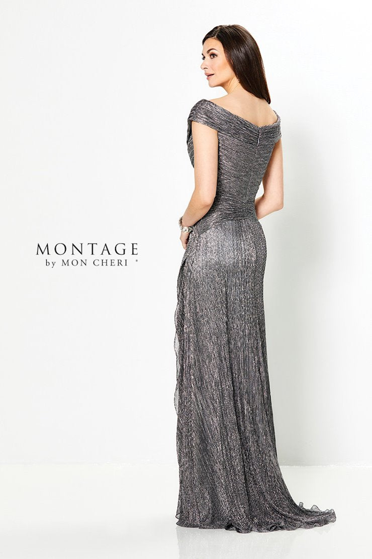 Formal Dresses A Ling Long Ruched Formal Dress Gunmetal