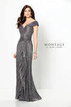 Formal Dresses A Ling Long Ruched Formal Dress Gunmetal