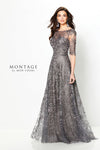 Mother of the Bride Dresses Long Lace A Line Mother of the Bride Dress Charcoal