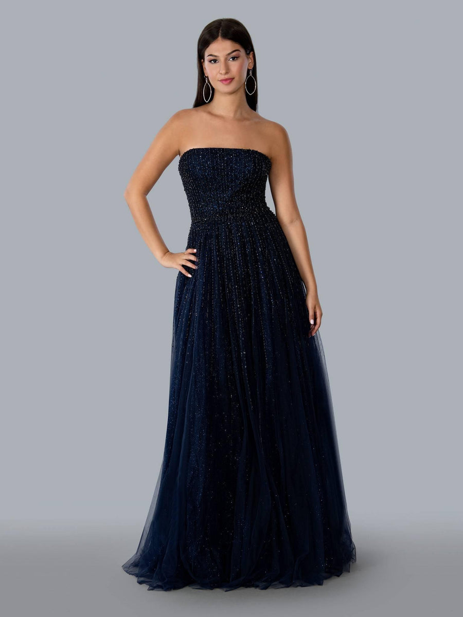 Stella Couture 22026 Strapless Long Evening Dress