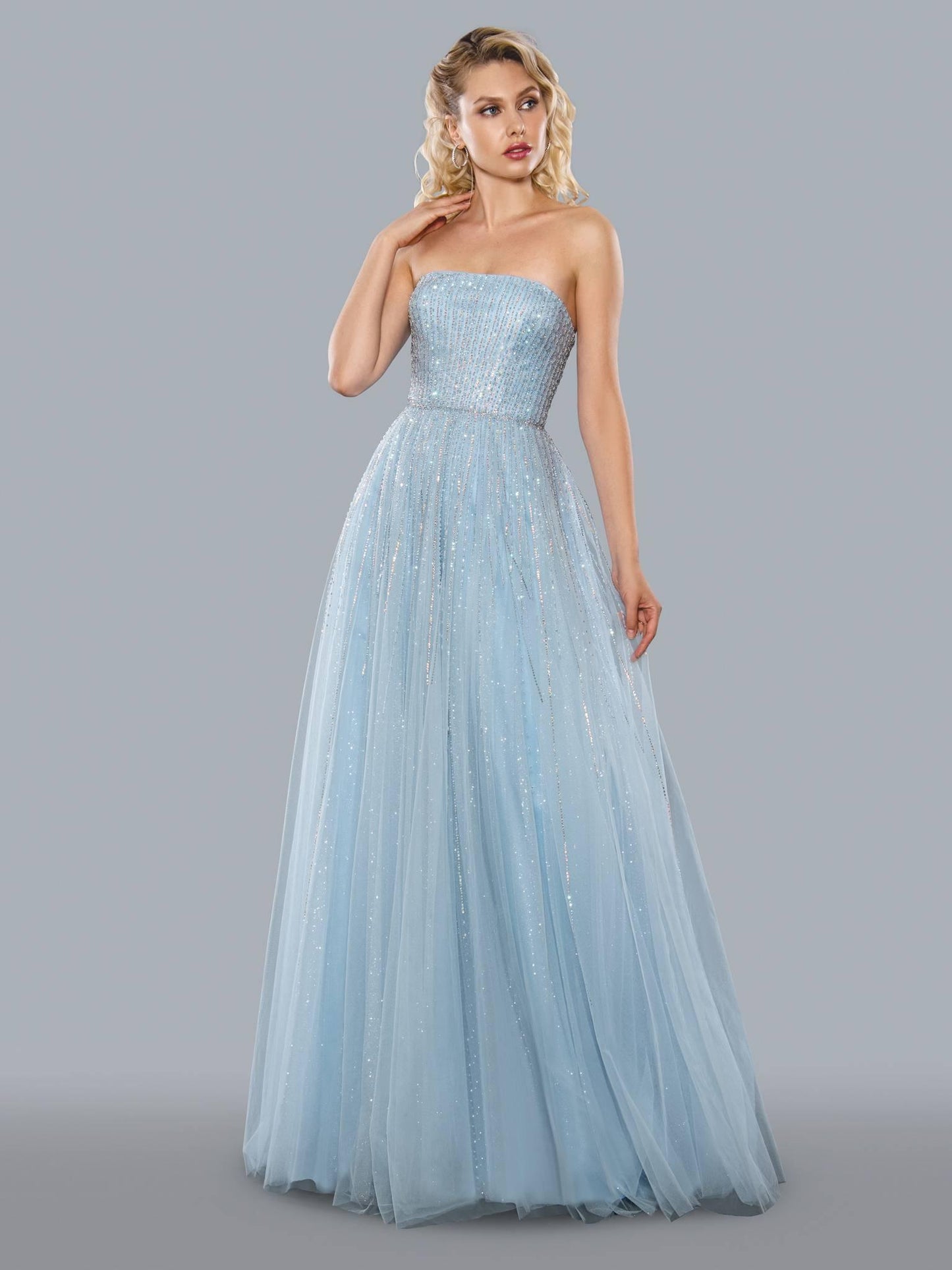 Stella Couture 22026 Strapless Long Evening Dress