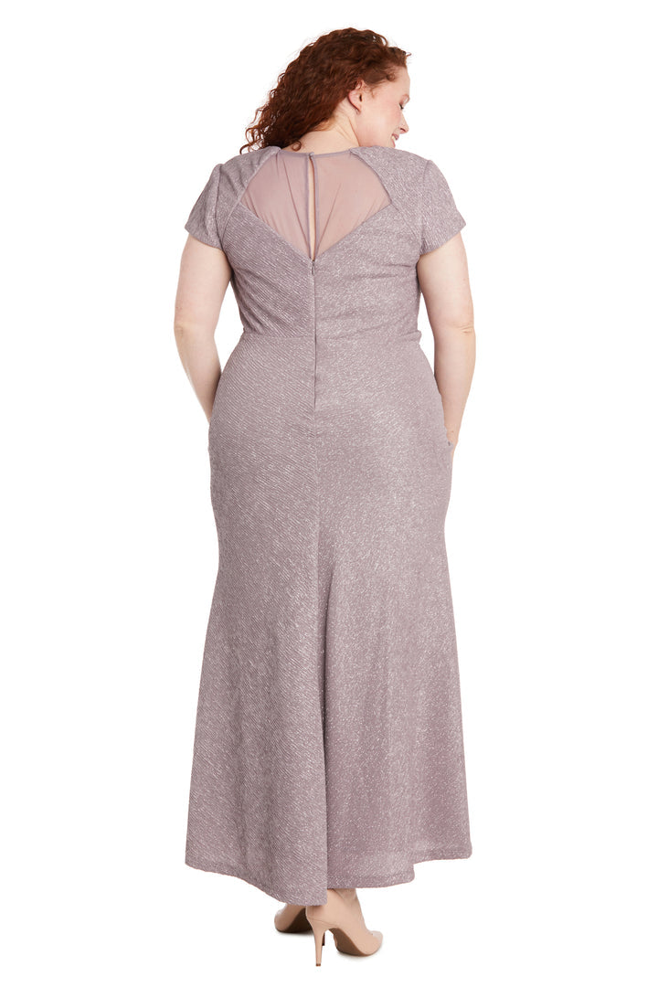 Plus Size Dresses Long Glitter Formal Plus Size Mother of the Bride Dress Champagne