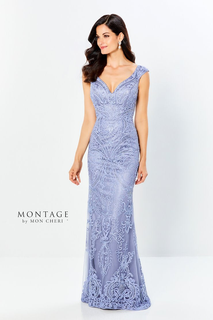 Formal Dresses Fitted Long Beaded Evening Formal Dress Dark Periwinkle