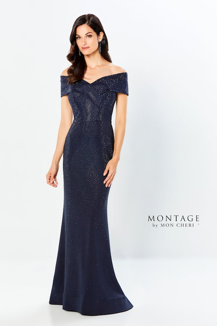 Formal Dresses Long Beaded V Neck Formal Dress Navy Blue